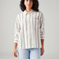 Women's Striped Regular Fit Shirt - Front View