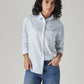 Women's Striped Relaxed Fit Shirt - Styleshot View