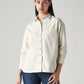 Women's Solid Relaxed Fit Corduroy Shirt - Front View
