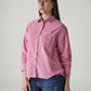 Women's Solid Relaxed Fit Overshirt - 20 View