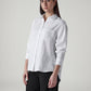 Women's Textured Relaxed Fit Double Cloth Shirt - Side View