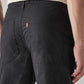 Men's Black Straight Fit Mid Rise Cargos - 20 View