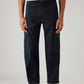 Men's 568 Navy Loose Fit Mid Rise Cargos - Front View