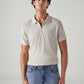 Men's Self Design Slim Fit Polo T-Shirt - Styleshot View
