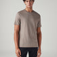 Men's Solid Regular Fit Interlock T-Shirt - Front View