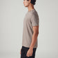Men's Solid Regular Fit Interlock T-Shirt - Side View