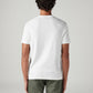 Men's Solid Regular Fit Interlock T-Shirt - Back View