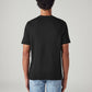 Men's Self-Design Regular Fit Interlock T-Shirt - Back View
