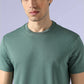 Men's Solid Slim Fit Redloop Interlock T-Shirt - a9287e83-3086-4634-b8f7-75c67a4bfdd6 View