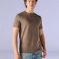Men's Redloop Solid Slim Fit Interlock T-Shirt - Styleshot View