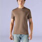 Men's Redloop Solid Slim Fit Interlock T-Shirt - Front View