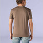 Men's Redloop Solid Slim Fit Interlock T-Shirt - Back View