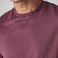Men's Solid Slim Fit Redloop Interlock T-Shirt - Detail View