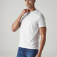 Men's Solid Slim Fit Interlock Redloop T-Shirt - Side View