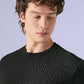 Men's Redloop Textured Slim Fit T-Shirt - Detail View