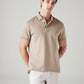 Men's Solid Slim Fit Polo T-Shirt - Styleshot View