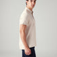 Men's Solid Slim Fit Polo T-Shirt - Side View