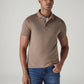 Men's Redloop Solid Slim Fit Interlock Polo T-shirt - Styleshot View