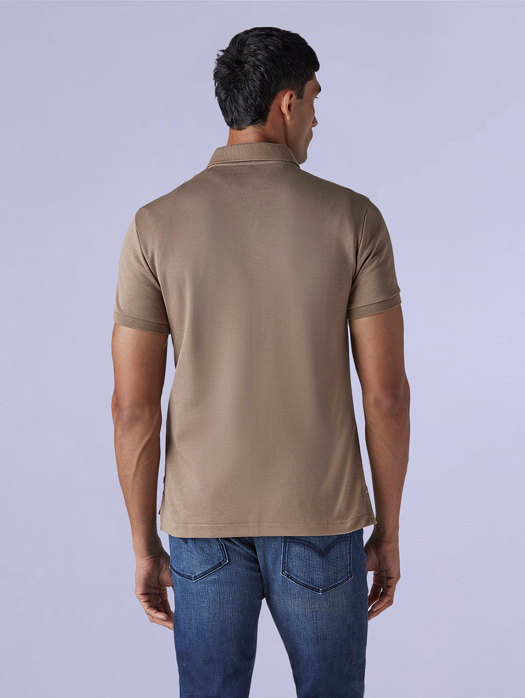 Men's Redloop Solid Slim Fit Interlock Polo T-shirt - e0c9061e-fa4e-4480-988a-bc9ffc9a2bd7 View