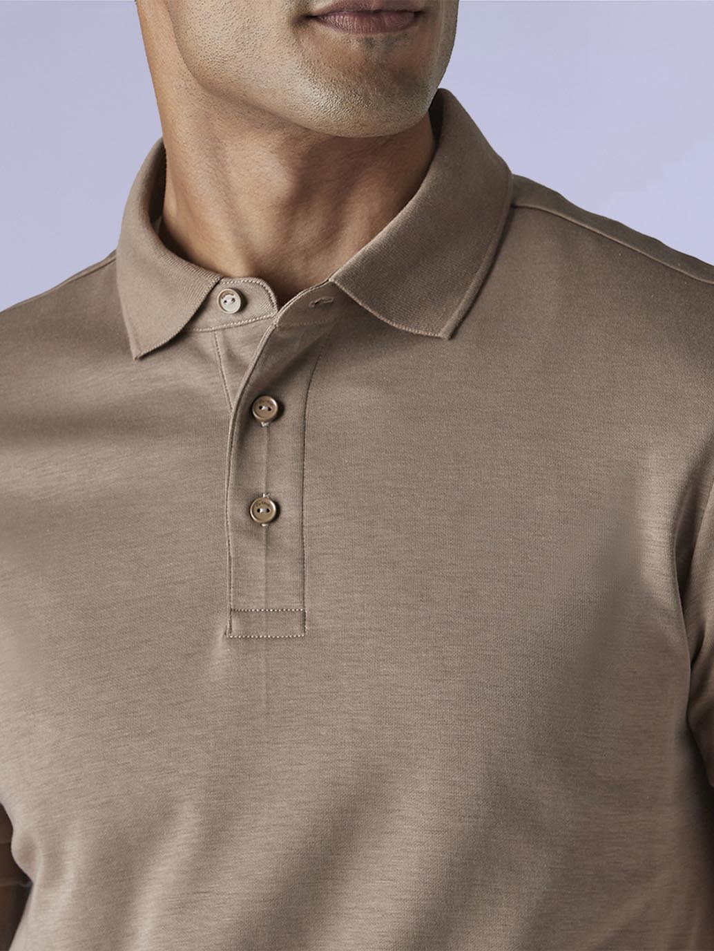 Men's Redloop Solid Slim Fit Interlock Polo T-shirt - e605a89d-e250-4865-a65a-415f05563b9f View
