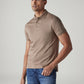 Men's Redloop Solid Slim Fit Interlock Polo T-shirt - Side View