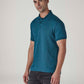Men's Redloop Solid Slim Fit Interlock Polo T-shirt - 20 View