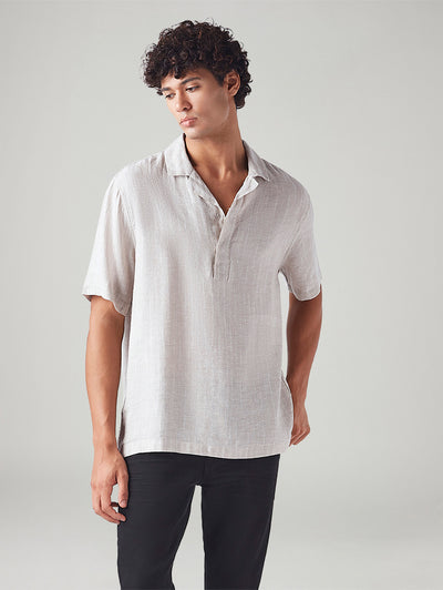 levi's Men's Solid Relaxed Fit Linen Shirt-picture-37