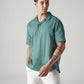 Men's Solid Loose Fit Resort Collar Redloop Shirt - 8afe6d00-c70c-424e-b34e-12a9591cf0e4 View