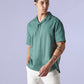 Men's Solid Loose Fit Resort Collar Redloop Shirt - 9cae55e7-6aa7-4cf6-b4f2-b5418c19274f View