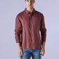 Men's Solid Slim Fit Linen Redloop Shirt - e45730b2-5558-47de-924f-3ef29c746e32 View