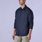 Men's Solid Slim Fit Linen Redloop Shirt - d3aead66-d93a-4993-8381-6aa9fce153ef View