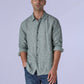Men's Solid Slim Fit Linen Redloop Shirt - 7343c627-daa6-48d3-a82a-6a04051ac927 View