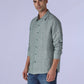 Men's Solid Slim Fit Linen Redloop Shirt - 7e1ed881-5268-4d9e-bfcb-e82cc357e0d2 View
