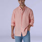 Men's Solid Slim Fit Linen Redloop Shirt - 63325971-c23f-4ceb-a76a-2a05bae60e55 View