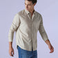 Men's Redloop Striped Slim Fit Linen Shirt - aabad78d-923b-4a8b-af88-5d9eede24d44 View