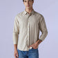 Men's Redloop Striped Slim Fit Linen Shirt - 19c059d8-1cf8-4d76-b455-530c6fbb4a53 View