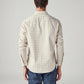 Men's Checkered Slim Fit Shirt - Back View