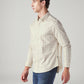 Men's Checkered Slim Fit Shirt - Side View