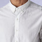 Men's Striped Slim Fit Dobby Redloop Shirt - ef3567e0-bfea-4648-b91c-094bcee135a8 View
