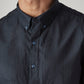 Men's Striped Slim Fit Redloop Dobby Shirt - Detail View
