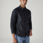 Men's Striped Slim Fit Redloop Dobby Shirt - Side View
