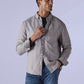 Men's Redloop Checkered Slim Fit Linen Shirt - ec5316b6-ee95-476b-a804-b2ff401f2cbf View