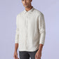 Men's Redloop Striped Slim Fit Linen Shirt - 15ea5e62-11a8-4efb-bad4-6f67607fdb8c View
