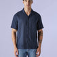 Men's Solid Loose Fit Resort Collar Redloop Shirt - d720517c-5f0b-4597-a5e4-e9aff1345303 View