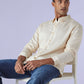 Men's Redloop Solid Slim Fit Linen Shirt - 116fadc8-bbe9-4605-b4eb-3416d1318525 View