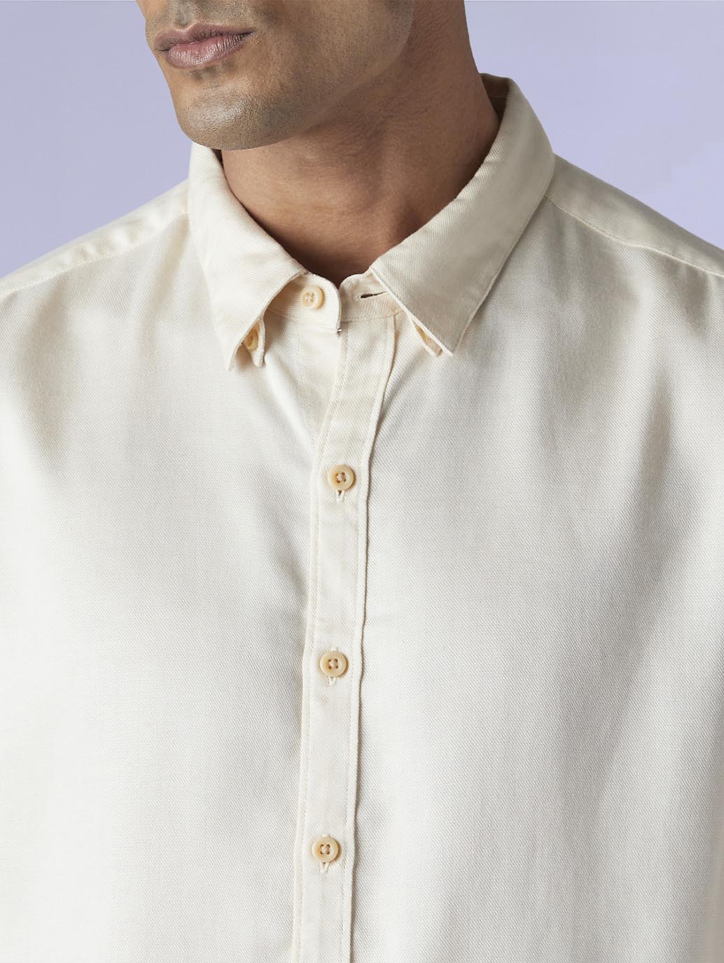 Men's Redloop Solid Slim Fit Linen Shirt - 07a7a12e-07a2-4de1-a6ab-5ee20c4bf392 View