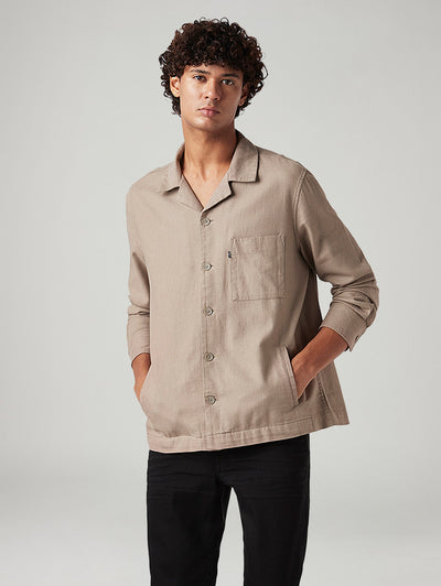 levi's Men's Solid Relaxed Fit Linen Shirt-picture-27