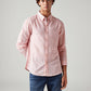 Men's Striped Slim Fit Linen Shirt - Styleshot View
