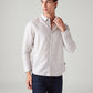 Men's Striped Slim Fit Shirt - Styleshot View