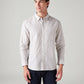 Men's Striped Slim Fit Shirt - Front View